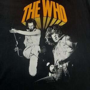The Who Moving On 2019 North American Tour Black short sleeve XL